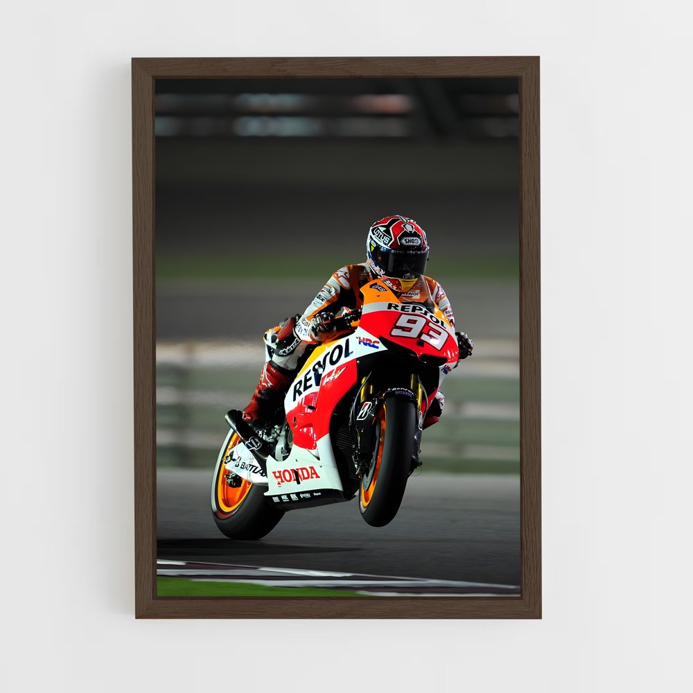 Poster MotoGP RCv spectaculaire – affiche Honda Moto (vue 5)